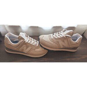 New Balance Women's 574 Core Sneaker, Nimbus Cloud/White, Size 8 B